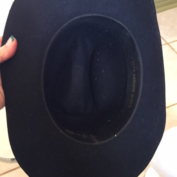 Ranch Western wear style hat wool made in USA - Picture 7 of 10